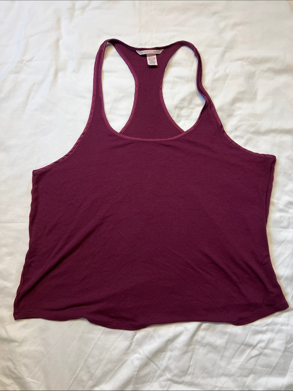 Victoria's Secret Plum Racerback Tank Top